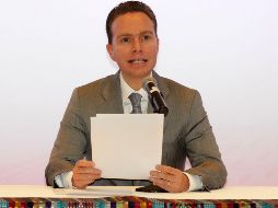 Velasco reiteró que solicitará licencia para concluir su mandato en Chiapas. SUN/ARCHIVO