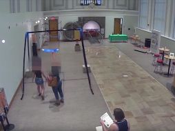 Una madre y su hija destruyeron la obra 