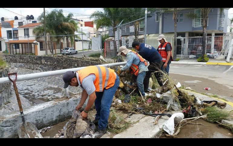 En la colonia Villas Perisur. TWITTER@@ZapopanGob