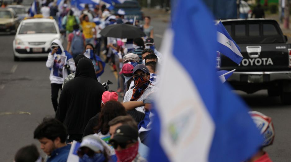 Carlos Brenes es sospechoso de cometer los delitos de terrorismo, crimen organizado, entorpecimiento de servicios públicos y daños agravados en perjuicio del Estado y la sociedad. EFE/J. Torres