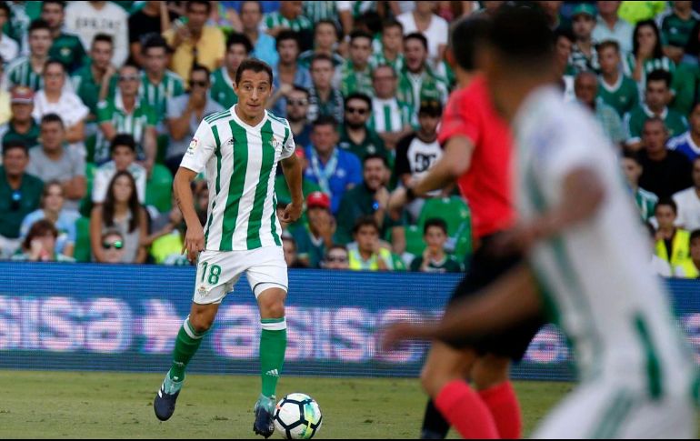 El Betis, donde milita Andrés Guardado, quedó ubicado en el Grupo G, junto al Milan, Olympiacos y Dudelange. TWITTER/@VillarrealCF