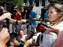 Canadá, por su lado, considera fundamental mantener el sistema de resolución de disputas dentro del pacto, algo que EU trata de desmontar o al menos diluir. AP/ J. Martin