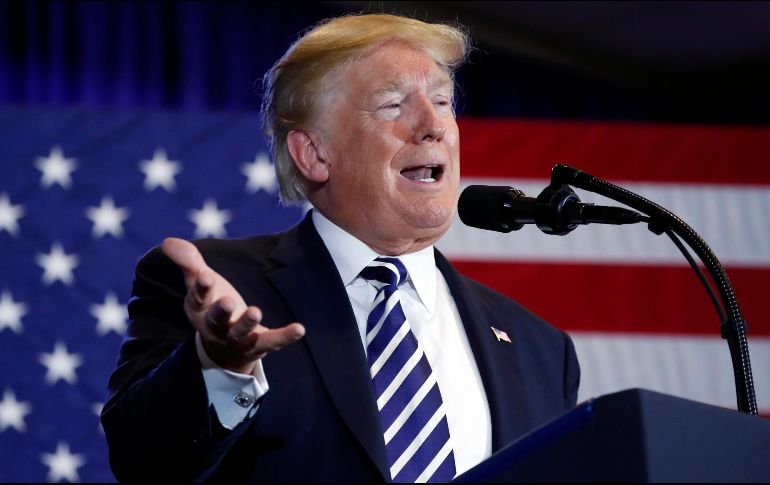 Trump marcó como plazo final este jueves, de modo que el Congreso pueda revisarlo como exige la legislación. AP /P. Martinez