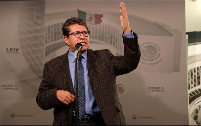 Monreal declaró que el Senado cuenta con más de mil 400 millones de pesos del presupuesto de 2018. SUN/I. Stephens