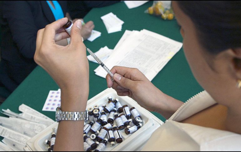 En México, el sarampión está controlado, debido a la alta cobertura de vacunación, que alcanza ya 95% de la población. EL INFORMADOR / ARCHIVO