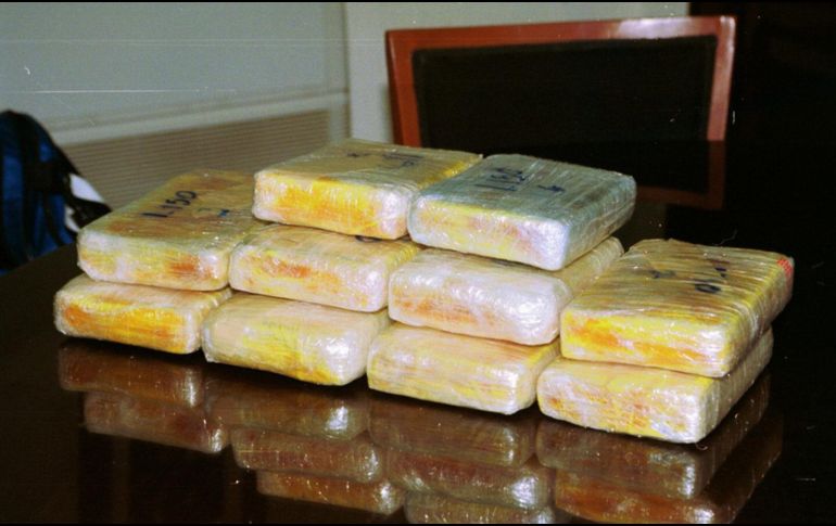 Autoridades aseguraron 66 bultos, con un peso aproximado de dos mil 250 kilogramos. EL INFORMADOR/ARCHIVO