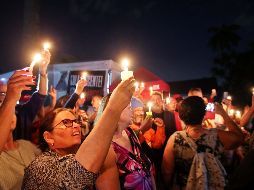 Partidarios de Lula da Silva asisten a una vigilia de apoyo. AFP/H. Andrey