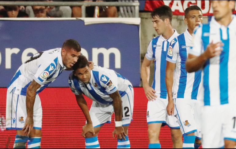 El fallo de Moreno fue aprovechado por el Eibar para anotar el gol del triunfo. EFE