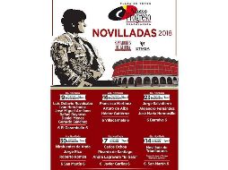 La temporada taurina está en marcha y este sábado se dieron a conocer los carteles para las novilladas que arrancan el próximo domingo. TWITTER / @NvoProgresogdl