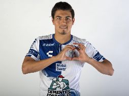 ''Daré lo mejor de mí en la cancha, me esforzaré cada día por ser mejor jugador y mejor persona, llevaré en alto al Pachuca y sobre todo me los llevo a todos en el corazón'', dijo el ahora ex Tuzo. MEXSPORT / ARCHIVO