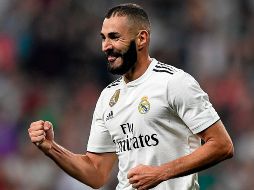 Benzema anotó su doblete en el segundo tiempo, al 48' y al 61'. AFP/G. Buoys