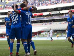 El equipo celeste se consolidó en el primer sitio de la clasificación con 20 unidades. MEXSPORT/O. Aguilar