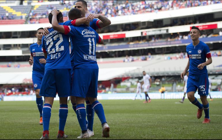 El equipo celeste se consolidó en el primer sitio de la clasificación con 20 unidades. MEXSPORT/O. Aguilar