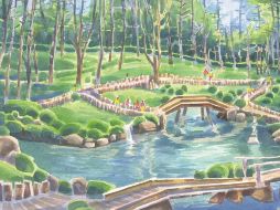 Jardín japonés, ensueño oriental