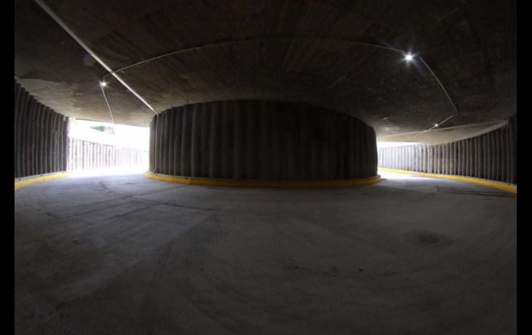 Uno de los dos retornos subterráneos. ESPECIAL/SIOP