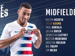 Sarachan llamó a filas a once jugadores que destacan en la Liga Profesional de Fútbol de Estados Unidos . TWITTER/@ussoccer_mnt
