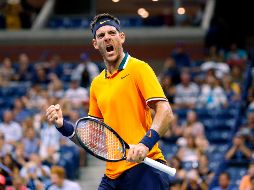 Del Potro brilló con su saque y estuvo dominante desde el fondo para ganar a Coric por 6-4, 6-3, 6-1 en dos horas y cinco minutos de juego. AFP / E. Munoz