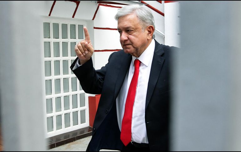 El político de Tabasco arribó a la casa de transición pasadas las 10:00 horas. NTX / A. Monroy