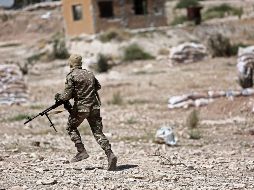 En las últimas semanas, los bombardeos contra Idleb se han multiplicado. AFP/N. Al-Khatib