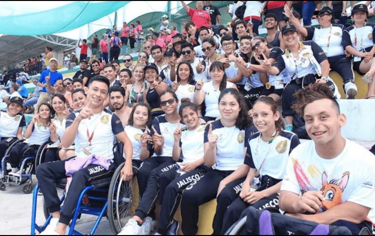 A falta de un día para que concluyan las actividades, Jalisco ha sumado su décimo quinta corona consecutiva en esta justa. TWITTER / @AristotelesSD