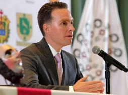 Desde que tomó protesta como senador, Velasco dijo que pediría licencia para terminar su mandato como gobernador. NTX / ARCHIVO