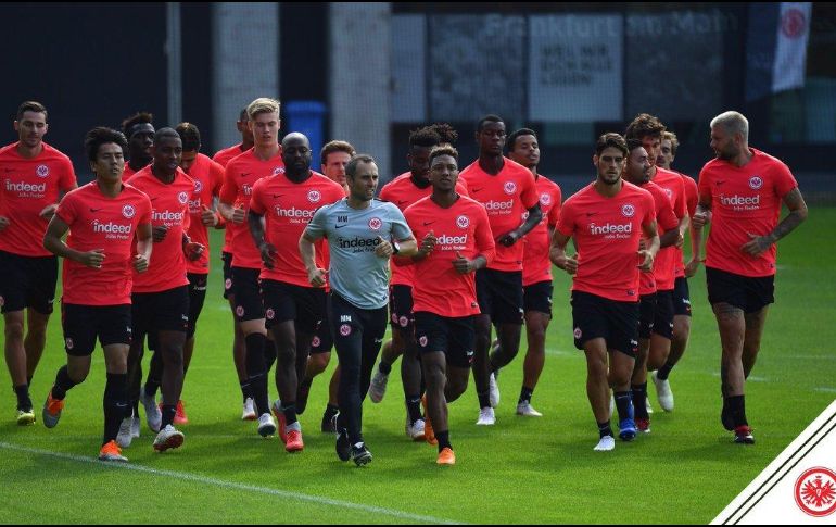 Fabián podría firmar con un equipo mexicano hasta mañana miércoles 5 de septiembre. TWITTER/@eintracht_eng