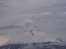 El Semáforo de Alerta Volcánica del Popocatépetl se encuentra en Amarillo Fase 2, razón por la que podría continuar la actividad explosiva de escala baja a intermedia. TWITTER/ @Popocatepetl_MX