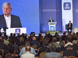 López Obrador se comprometió a apoyar a las Pequeñas y Medianas Empresas y eliminar inspecciones para evitar extorsión. SUN