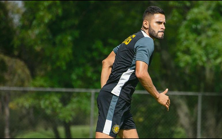 El lateral universitario Jorge Padilla asegura que regresa al conjunto con un claro objetivo: no soltar la titularidad. ESPECIAL / Leones Negros