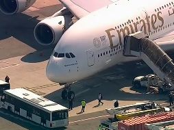 El vuelo aterrizó en Nueva York alrededor de las 09:10 horas locales con unas 500 personas a bordo. AP