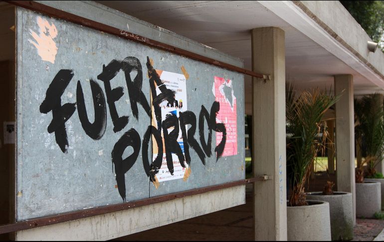 Estudiantes mantienen cerrados algunos planteles puesto que se sienten inseguros e incómodos tras los hechos violentos. NTX / ARCHIVO