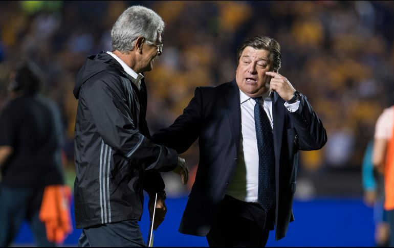 Ferretti (I) y Herrera (D) se han visto envueltos en una serie de polémicas declaraciones. MEXSPORT/ARCHIVO