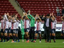 Los rojiblancos viajarán este jueves a EU donde sostendrán un partido amistoso contra América, con la intención de no perder ritmo debido al paro de la Liga MX por la Fecha FIFA. EL INFORMADOR / ARCHIVO