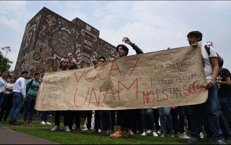  Graue Wiechers agregó que es urgente eliminar la violencia universitaria en todas sus formas y que es indignante la agresión ocurrida. SUN/ ESPECIAL