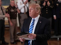 Trump no descartó que pueda reunirse con Rohaní durante su visita a Nueva York. AFP/N. Kamm