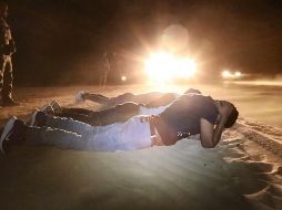 Todos los inmigrantes detenidos fueron evaluados físicamente y ninguno requirió de asistencia médica. NTX / ARCHIVO