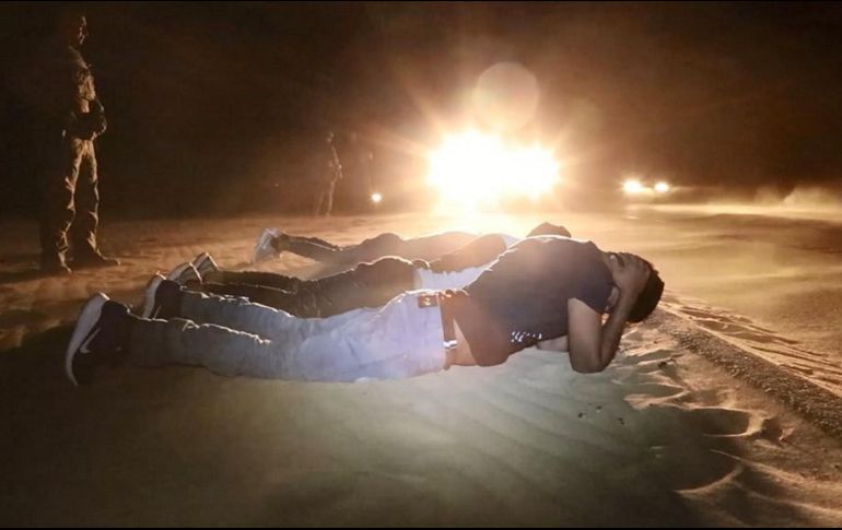 Todos los inmigrantes detenidos fueron evaluados físicamente y ninguno requirió de asistencia médica. NTX / ARCHIVO