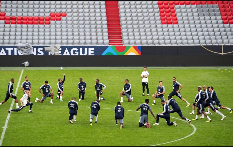 La última vez que Francia y Alemania se vieron las caras fue el 14 de noviembre de 2017. EFE / L. Barth-Tuttas