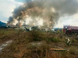 En el aparato iban 103 personas; todas sobrevivieron.