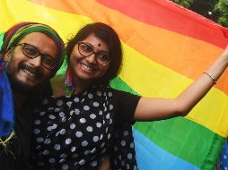 Criminalizar las relaciones homosexuales, subraya ONUSIDA, entorpece el acceso a los tratamientos preventivos y a los servicios de tratamiento y diagnóstico e incrementa el riesgo de adquirir el VIH. AFP / D. Sarkar