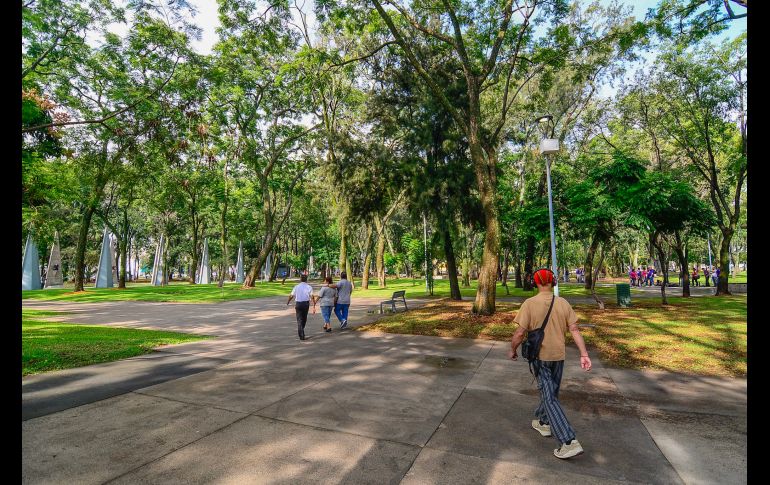 Los trabajos de renovación se realizaron  en las 5.2 hectáreas de superficie, con respecto al trazo original. ESPECIAL/ Ayuntamiento de Guadalajara