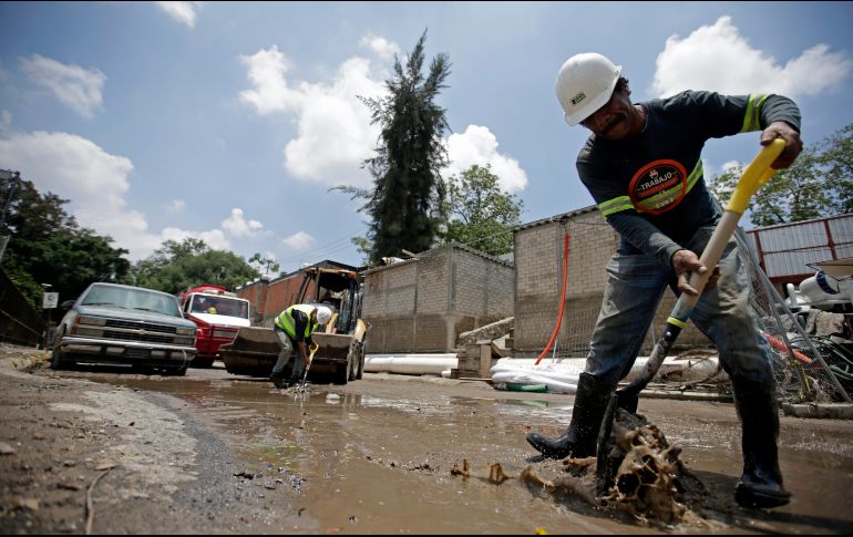 Ibarra recordó que la Estación Normal sigue clausurada luego de los daños que causó la lluvia a las viviendas de la zona. EL INFORMADOR/ ARCHIVO
