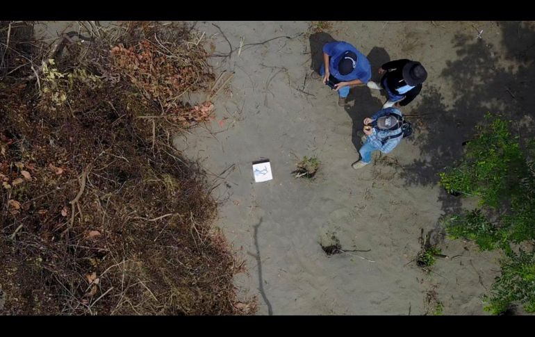 La zona fue ubicada a principios de agosto luego de trabajos de investigación y denuncias ante la fiscalía especializada en casos de personas desaparecidas. AP/Fiscalía General del Estado de Veracruz
