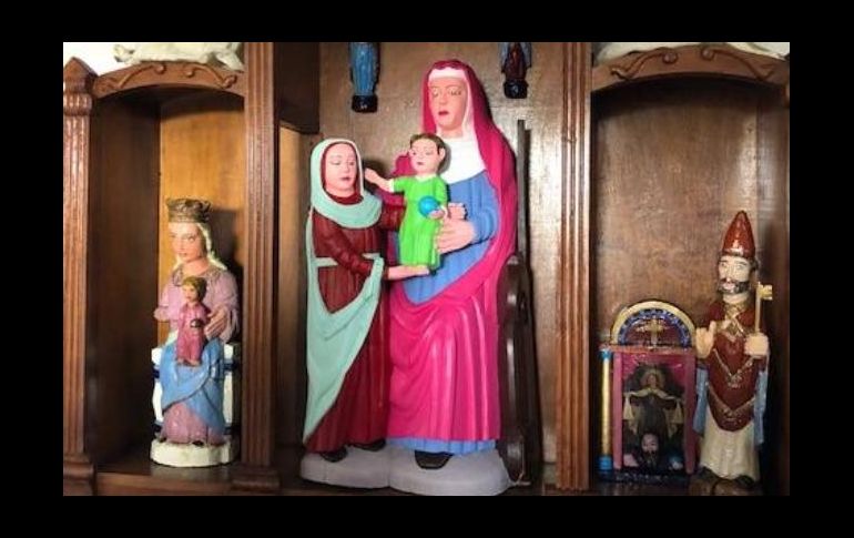 El resultado final presenta a las figurillas con colores muy vivos y el rostro perdió la naturalidad de las figuras originales. ESPECIAL/elcomercio.es