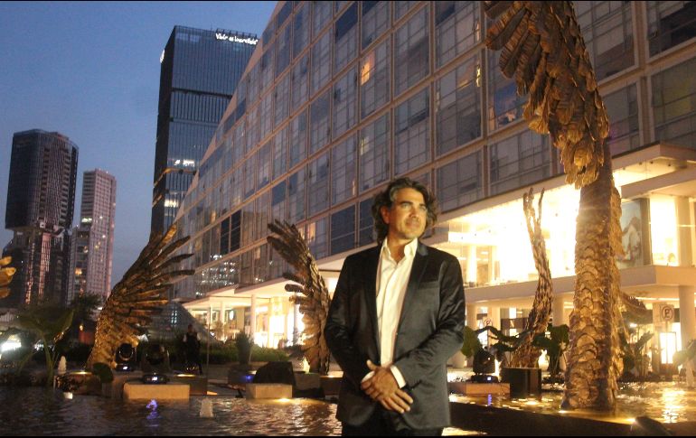 Rafael San Juan. El escultor cubano inauguró “Anhelos”. EL INFORMADOR/E. Barrera