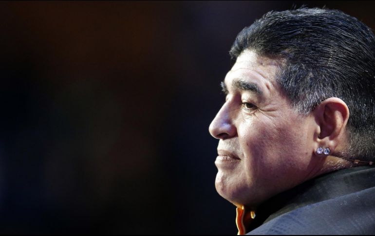 En el programa De la Mano del 10, que el argentino conducía durante el Mundial de Rusia 2018, destacó el mérito de Obrador de ganar las elecciones presidenciales. AP / ARCHIVO