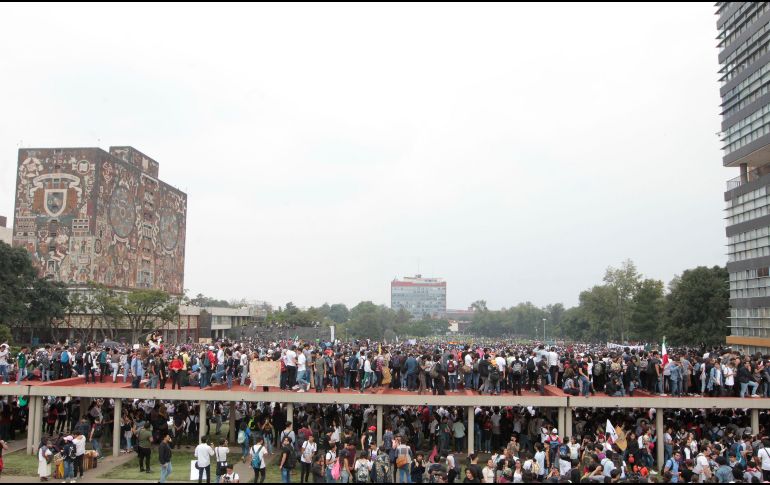 Culminan paros de 24, 48 y 72 horas que se hicieron después de las agresiones a estudiantes, el paso 3 de septiembre. EFE / ARCHIVO