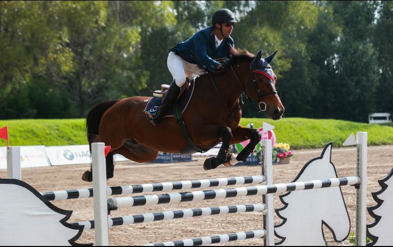 Luzardo y “Margot 8” completaron el recorrido en 34.85 segundos, sin faltas. EL INFORMADOR/G. Gallo