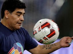 Maradona se aventura en la División de Ascenso del futbol mexicano con el Gran Pez, que vive una crisis de resultados. AP/Archivo