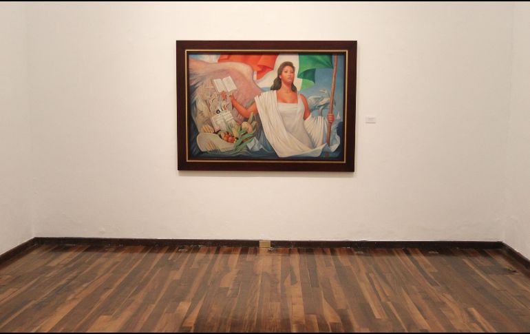 “La Patria”. Esta pieza es una de las más nostálgicas para los mexicanos, pues fue portada de libros de texto durante varias décadas. EL INFORMADOR/Archivo